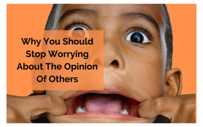 Why you should stop worrying about the opinion of others (and grab your foam roller whilst you’re at it!).